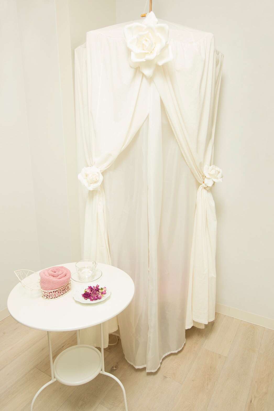 ローズ蒸しテント